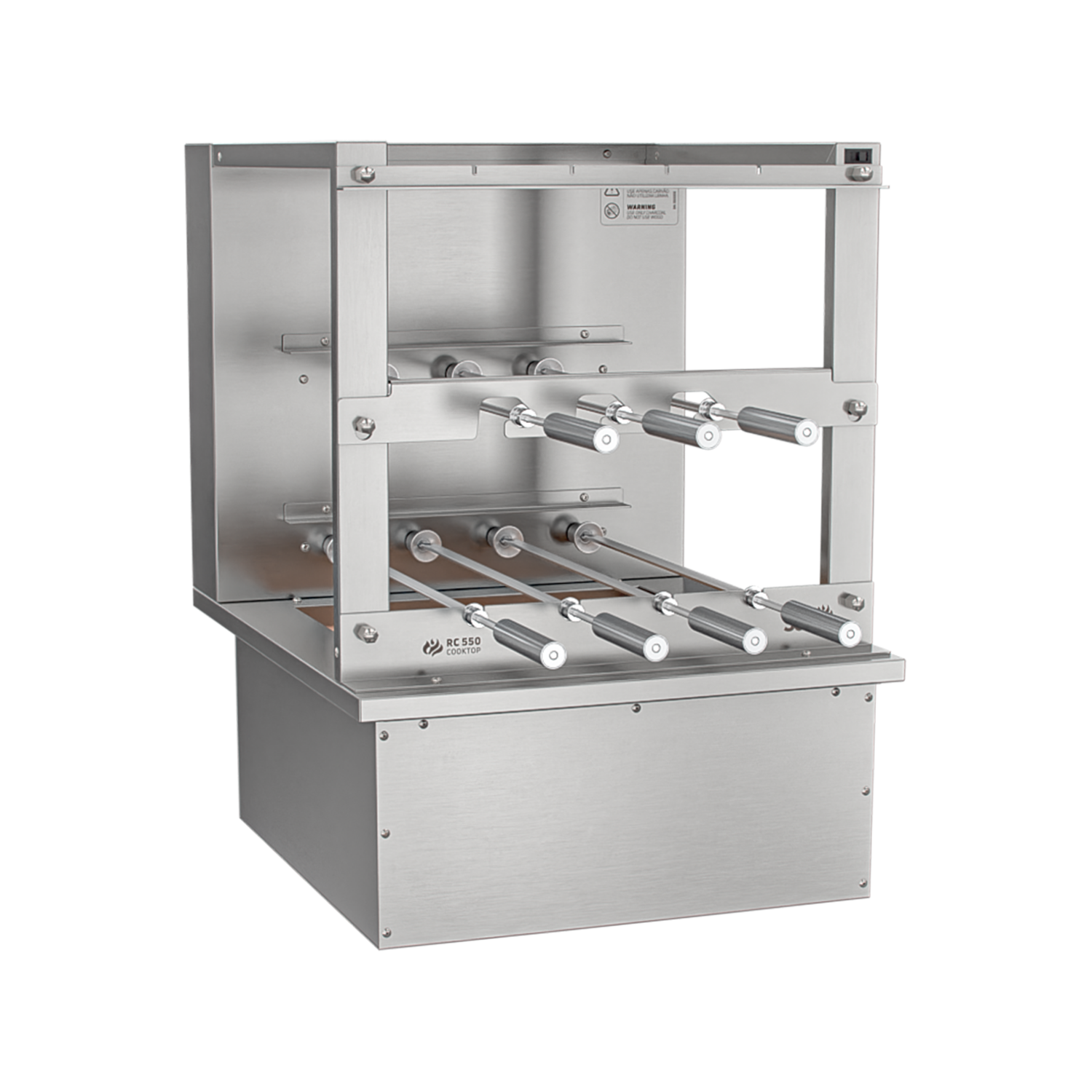 Churrasqueira Rotativa para Bancada Cooktop Scheer RC 550