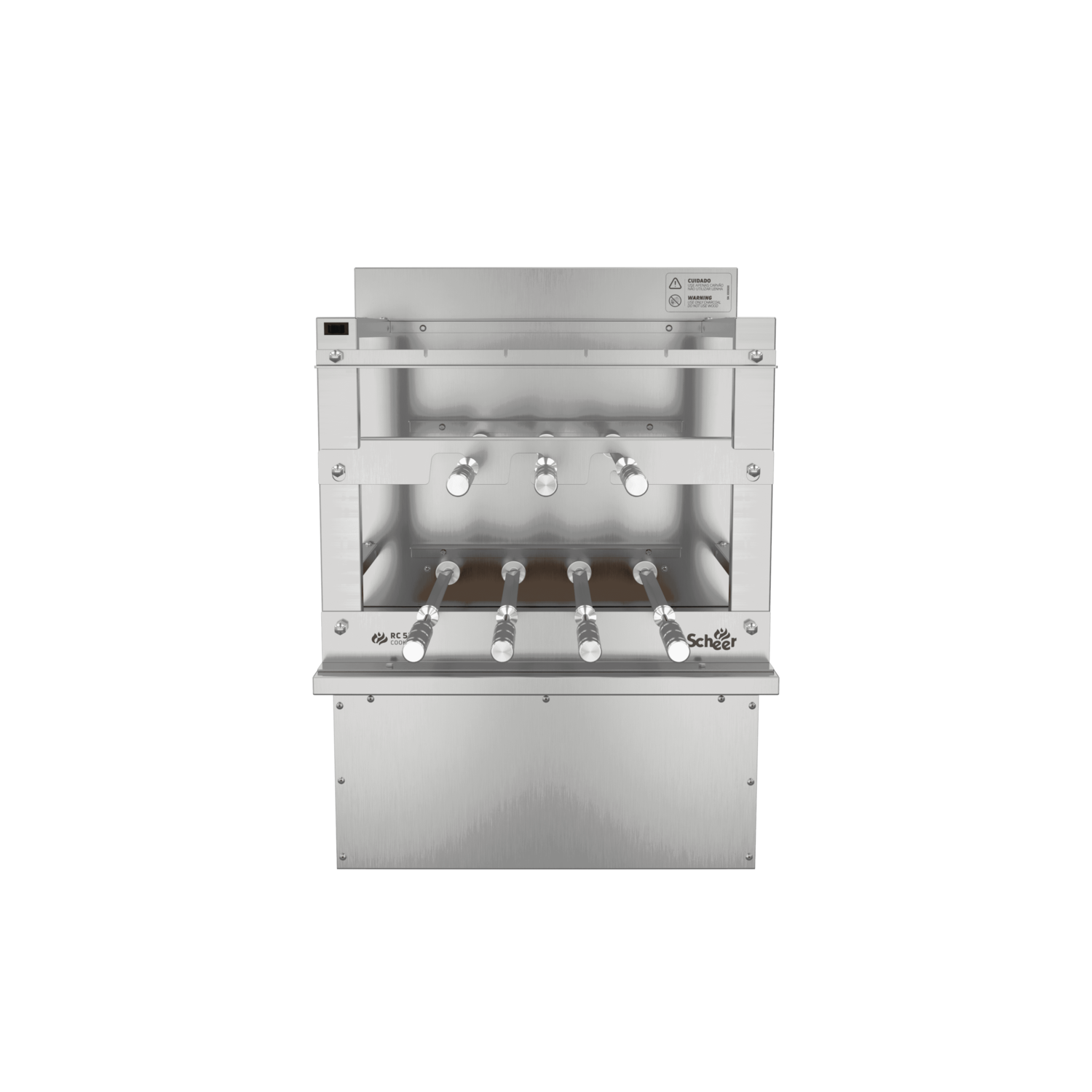 Rotating Grill for Cooktop Countertop Scheer RC 550