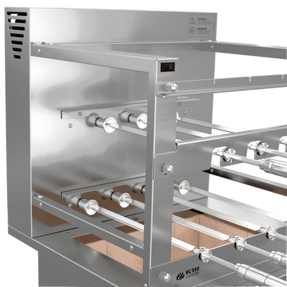 Churrasqueira Rotativa para Bancada Cooktop Scheer RC 550