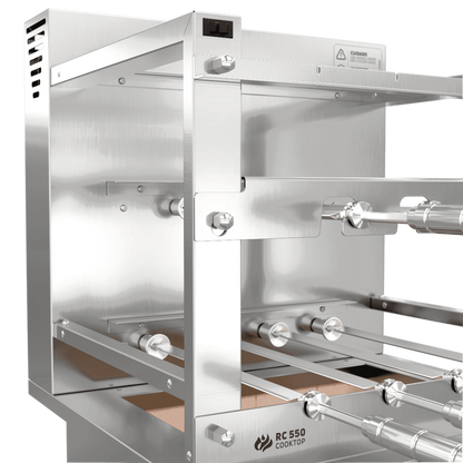 Churrasqueira Rotativa para Bancada Cooktop Scheer RC 550