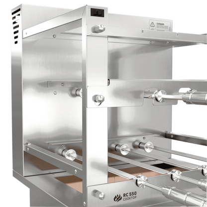 Churrasqueira Rotativa para Bancada Cooktop Scheer RC 550