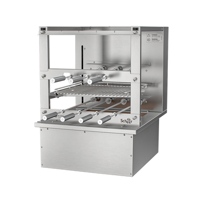 Churrasqueira Rotativa com Grelha Automática para Bancada Cooktop Scheer RC 850