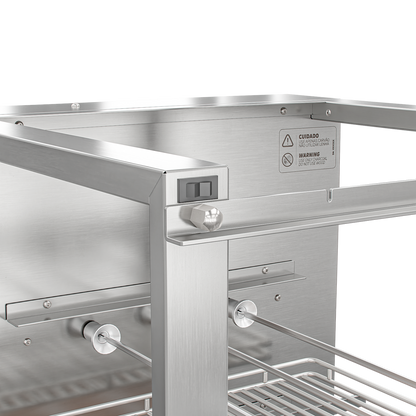Churrasqueira Rotativa com Grelha Automática para Bancada Cooktop Scheer RC 850