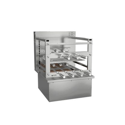Rotating Grill with Automatic Grate for Cooktop Countertop Scheer RC 850