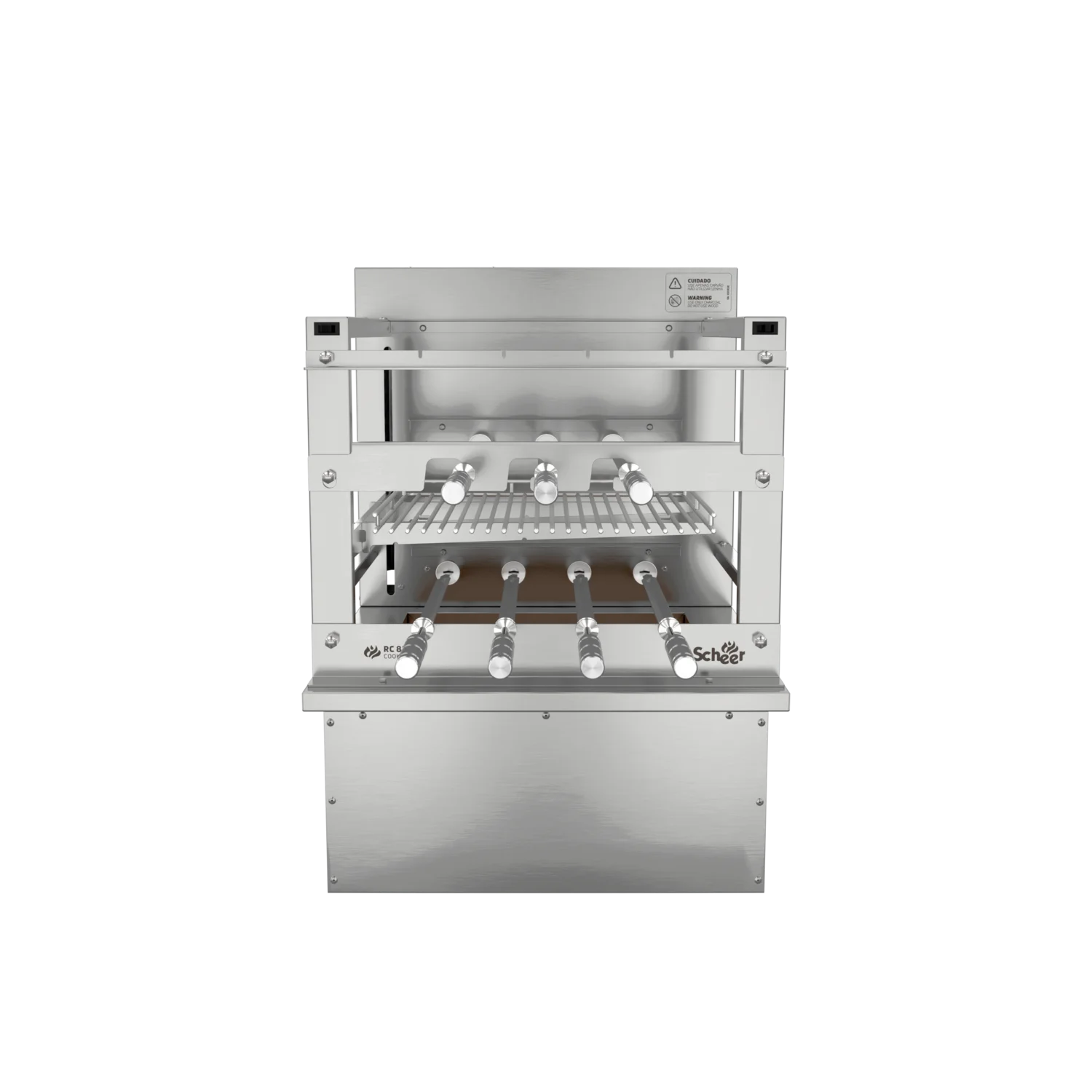 Churrasqueira Rotativa com Grelha Automática para Bancada Cooktop Scheer RC 850