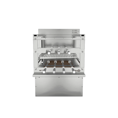 Rotating Grill with Automatic Grate for Cooktop Countertop Scheer RC 850