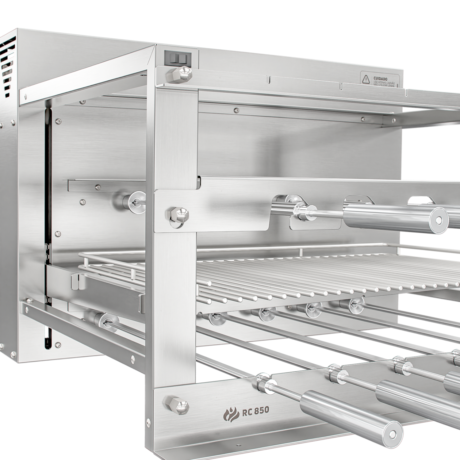 Churrasqueira Rotativa com Grelha Automática Scheer RC 850