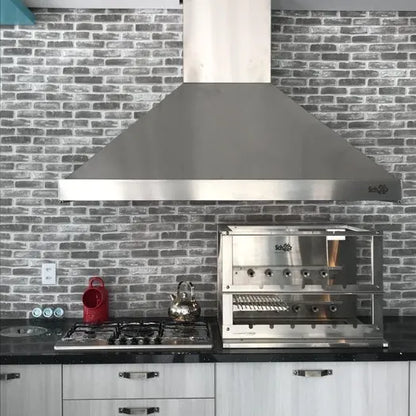 Scheer Stainless Steel Central Range Hood