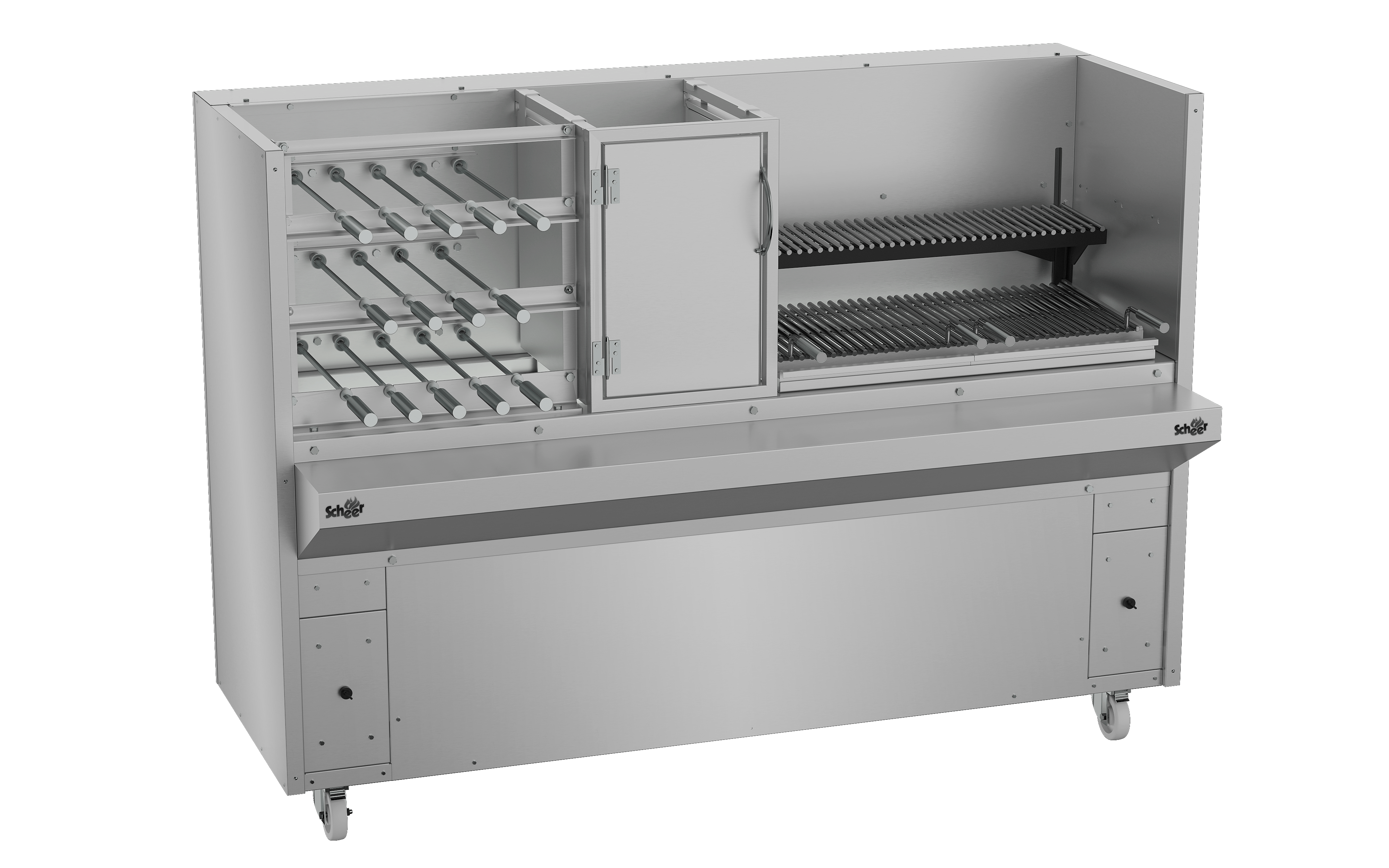 Churrasqueira Profissional Scheer Super 380