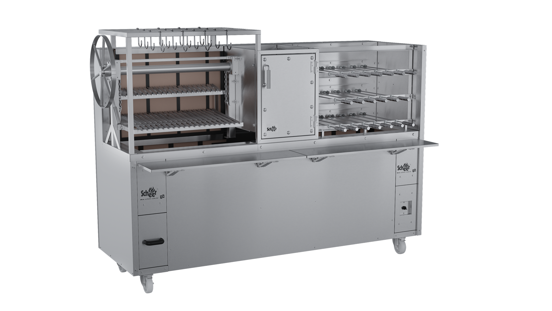 Churrasqueira Profissional Scheer Super 395