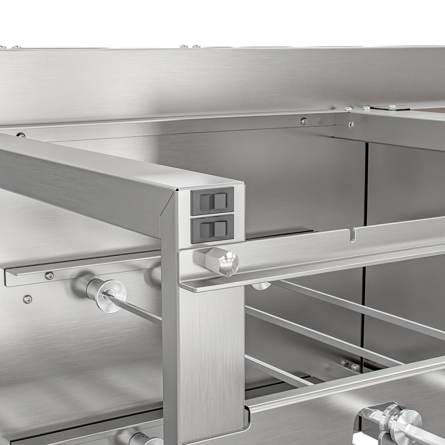 Churrasqueira Rotativa com Braseiro e Grelha Automática Scheer TRE 900