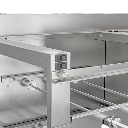 Churrasqueira Rotativa com Braseiro e Grelha Automática Scheer TRE 900
