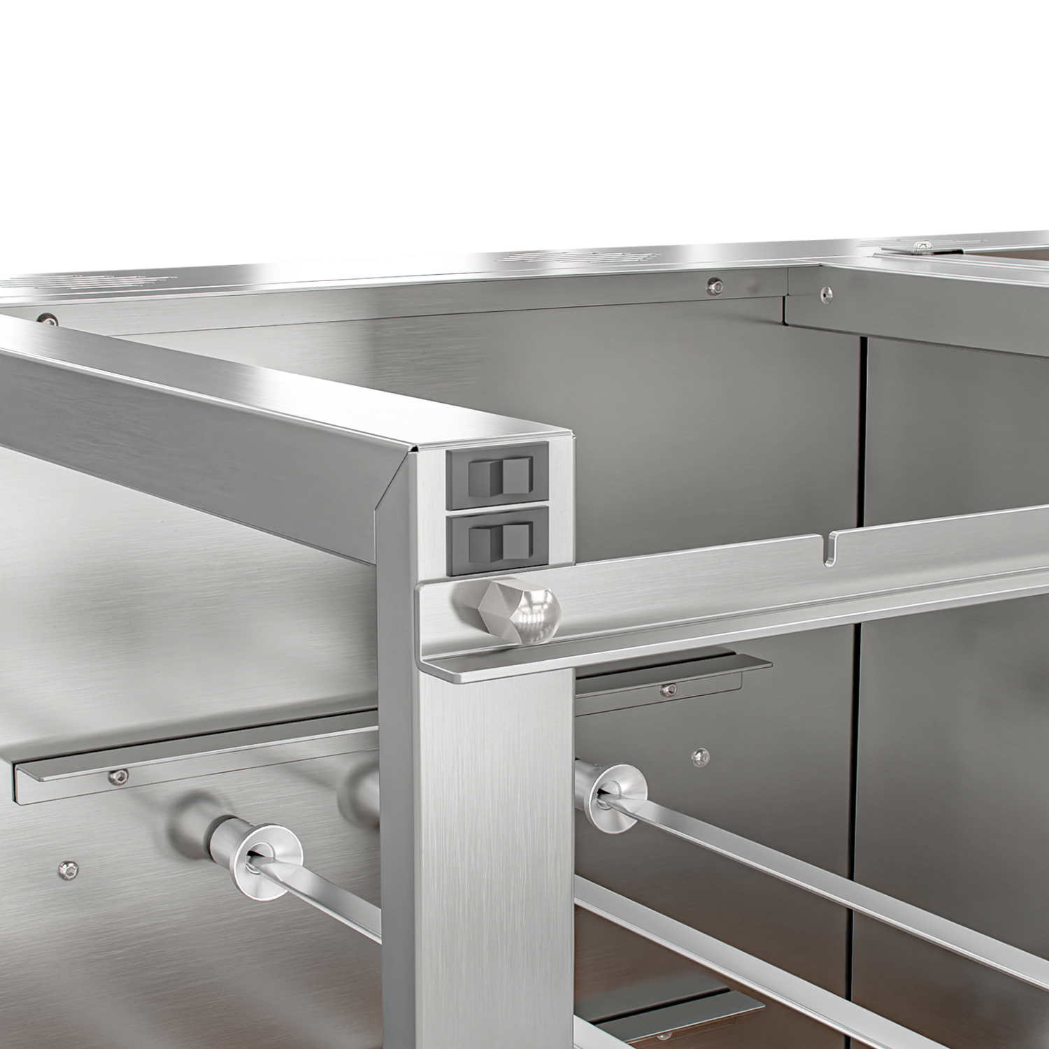 Churrasqueira Rotativa com Braseiro e Grelha Automática para Bancada Cooktop Scheer TRE 900