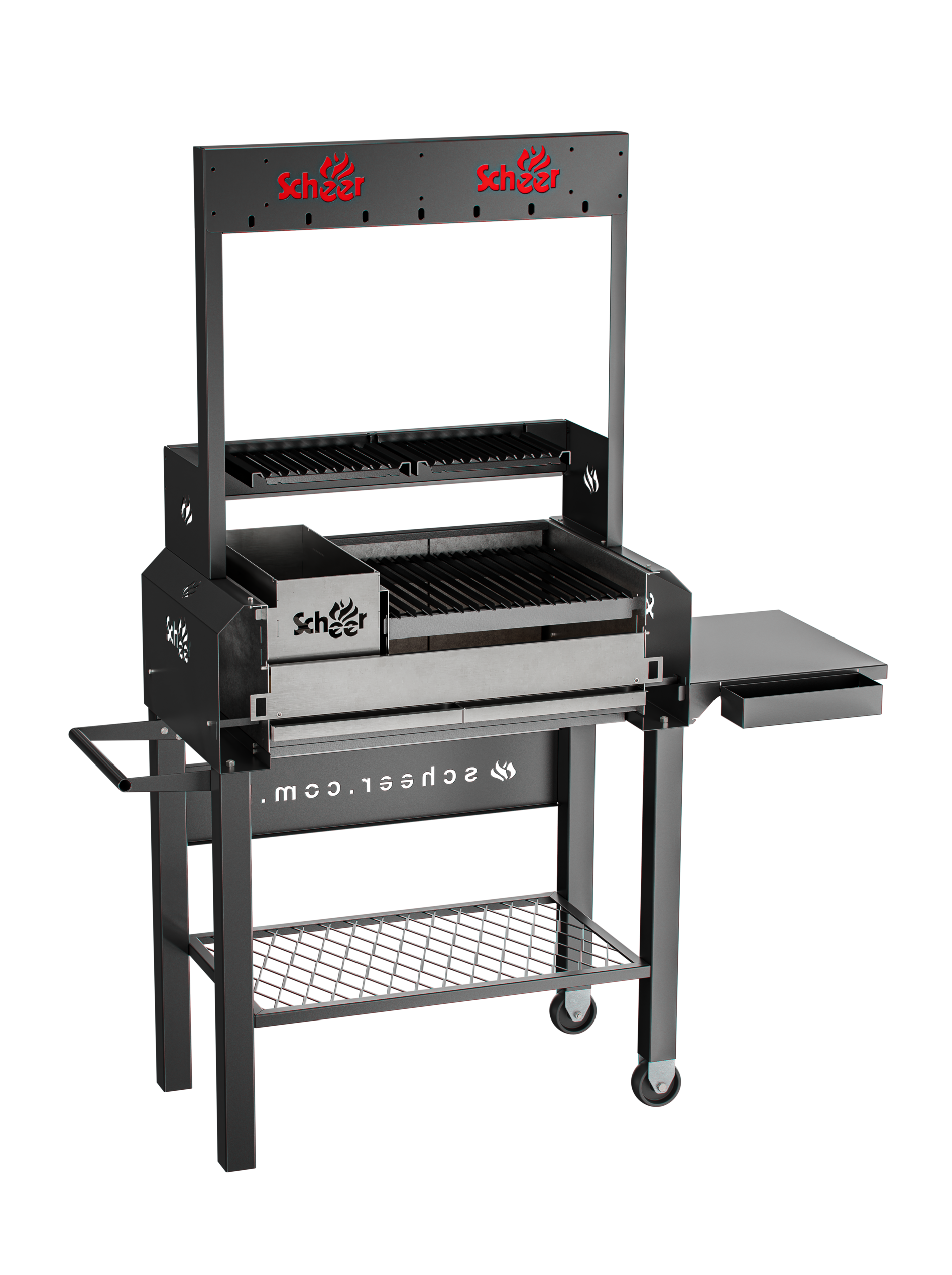 Parrilla Portátil Epoxi Scheer Porteña
