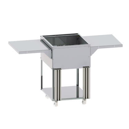 Carrinho Outdoor Portátil para Churrasqueiras Cooktop Scheer