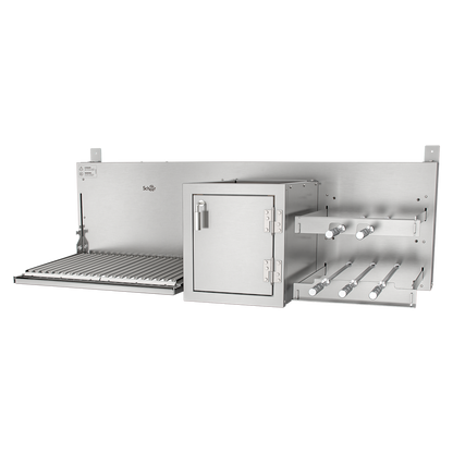 Churrasqueira Rotativa com Braseiro e Grelha Automática Scheer I9 TRE 900