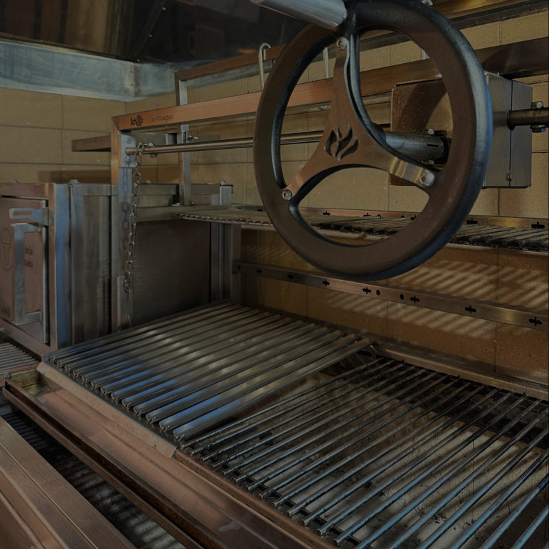 Aceita várias opções de grelhas