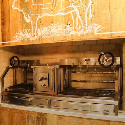 Double Grill with Brazier Scheer Mendoza 903