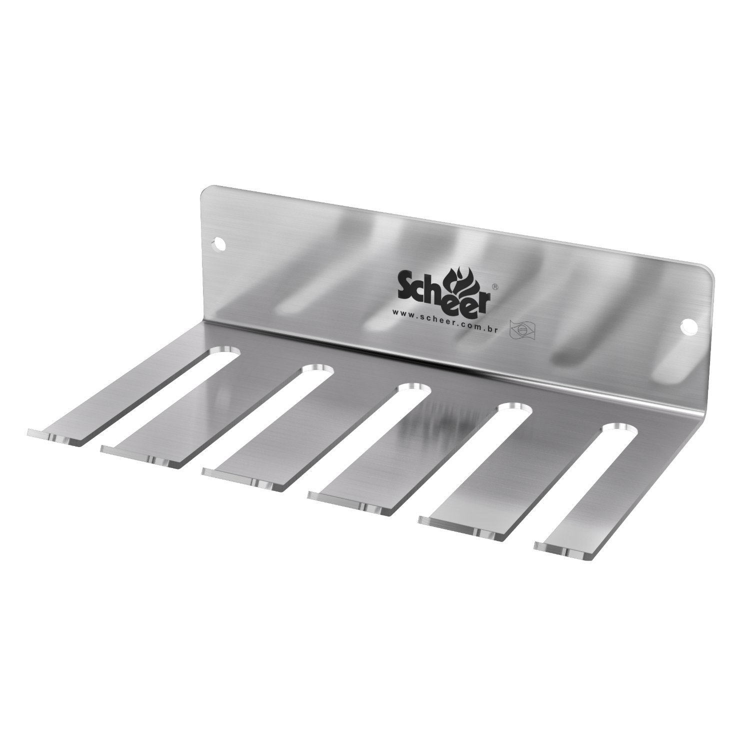 Suporte Porta Espetos Duplo Scheer